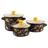 Набор эмалированной посуды 3 предмета Сыр-5-1-Экстра