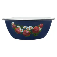 Миска эмалированная с рисунком - КМК 4 л