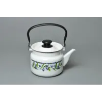 Чайник эмалированный с рисунком 2 л