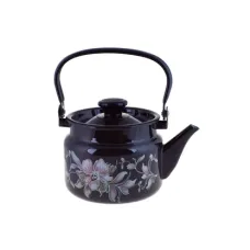 Чайник эмалированный с рисунком яркоокрашенный 2 л